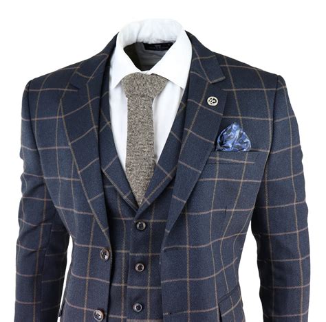 Mens, Medium, Navy/Blue, Check